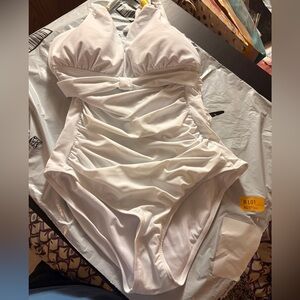 ~BOGO~ New white 1pc swimsuit